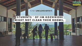 We asked our IIM Kozhikode family why do they clean their floors [upl. by Dasa]