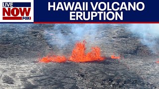 WATCH Hawaii’s Kilauea volcano erupting again  LiveNOW from FOX [upl. by Ylera584]