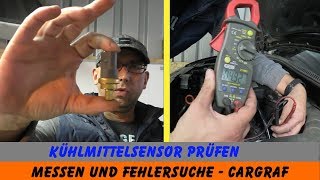 Kühlmittelsensor prüfen  Fehlersuche  Sensorik [upl. by Karlee]