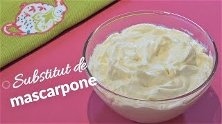 Fromage Mascarpone Substitut [upl. by Netsirhc]