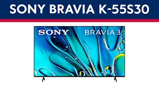 Sony Bravia 3 55quot K55S30 TV Review 2024 [upl. by Iago773]