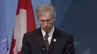 Stéphane Dion at UNFCCC 2005 opening plenary 12 [upl. by Irby408]