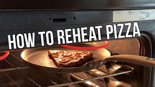 How To Reheat Cold Leftover Pizza [upl. by Mulvihill866]