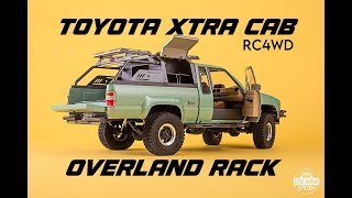 RC4WD TOYOTA XTRA CAB OVERLAND RACK [upl. by Neb]