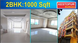 New 2BHK  1000 Sqft  Flat For Sale in Kestopur Kolkata  40 Lakh [upl. by Ameer606]