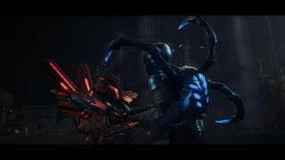 Blue Beetle Vs Carapax  FINAL BATTLE Scene in 4k bluebeetle 4k dc superhero movie [upl. by Erodroeht372]