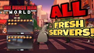 ALL FRESH SERVER LOCATION DETECTIVE TISAN TREASURE QUEST IN ONE PUNCH MAN WORLD FILIPINO [upl. by Bethesde]