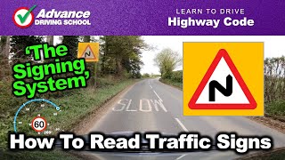 How To Read Traffic Signs  Learn to drive Highway Code [upl. by Yanetruoc128]