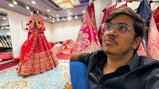 Finally Lehenga Khareed Liya Future Wife Ke Liye  Shadi Vlog 1 [upl. by Nazario]