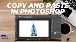 How to Copy and Paste in Photoshop [upl. by Ecnerual]