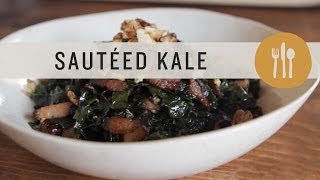 Sauteed Kale Superfoods [upl. by Adiana528]