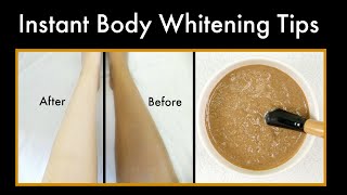 Instant Body Whitening with Licorice  100 Works [upl. by Nabal782]