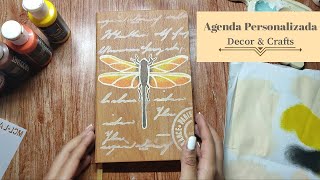 🎨📓🖌️ Cómo hacer una agenda personalizada fácil y económica 🎨📓🖌️ [upl. by Suirada818]