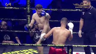 Berjan Peposhi Vs Achraf Aasila Empire Fight [upl. by Eedrahs]