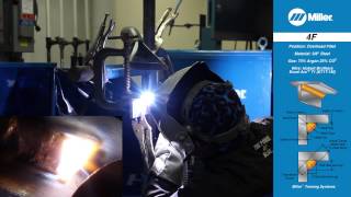 Welding Certification Position 4F Overhead Fillet Weld [upl. by Dowzall]