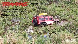 Land Rover traxxas trx4 e Chevrolet k10 no pesque pague Anhumas [upl. by Abagael134]