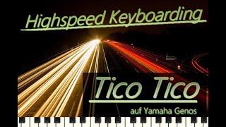 quotFingerbrecherquot TICO TICO ║ Keyboardcover Yamaha Genos ║ wwwOKEYde  Deine OnlineKeyboardschule [upl. by Loziram]