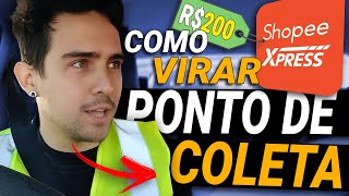 Como FUNCIONA um PONTO DE COLETA SHOPEE XPRESS  Como Se Cadastrar [upl. by Garry517]