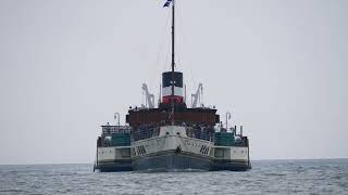 PS Waverley approaching Minehead 10Jun23 [upl. by Esele]