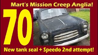 Marts 100E part 70 Speedo Repair Attempt 2 I fail again Plus Fuel Tank Seal 2408 [upl. by Casmey986]