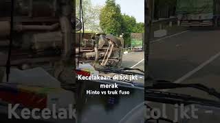 Info laka lantas di km 90 arah ke merak music sopir tollywoodupdates [upl. by Koch]