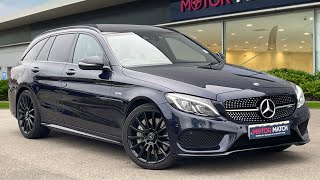 Used MercedesBenz C Class 30 C43 V6 AMG Premium Plus GTronic 4MATIC  Motor Match Crewe [upl. by Dahsra700]