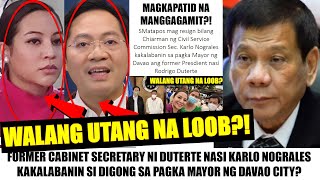 Matapos UMURONG ang KAPATID KARLO NOGRALES Tinawag na WALANG UTANG NA LOOB PRRD KAKALABANIN [upl. by Ardnatal]