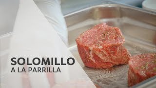 Receta Solomillo a la parrilla  SelfCookingCenter de RATIONAL [upl. by Anaud]