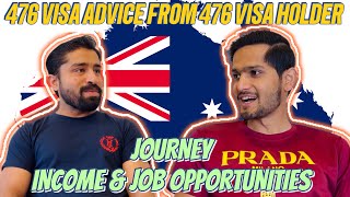 PODCAST EPISODE 3  476 VISA REVIEW FROM A 476 VISA HOLDER 🇦🇺 [upl. by Ahsinor]