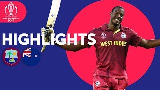 Amazing Brathwaite 100  West Indies v New Zealand  Match Highlights  ICC Cricket World Cup 2019 [upl. by Anirtep401]