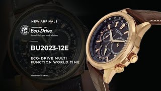 ECODRIVE MULTI FUNCTION WORLD TIME – BU202312E Unboxing [upl. by Nelav394]