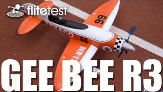 Flite Test  Gee Bee R3  REVIEW [upl. by Ermin793]