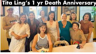 Ate Ling’s 1 yr death anniversary [upl. by Kafka]