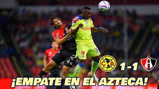 NO PUDO QUIÑONES ANTE EL ATLAS EN LIGA MX APERTURA 2023 JORNADA 4  EN ZONA FUT [upl. by Lanae]