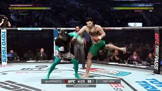 Flying knee KO [upl. by Mcneil]