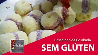 Casadinho de Goiabada Sem Glúten  Culinária Sem Glúten [upl. by Dorfman860]