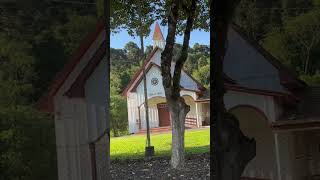 UMA LINDA IGREJA DE MADEIRA omelhorlugardaterra fazenda rotinadeumamulherdocampo viagem [upl. by Hardwick]