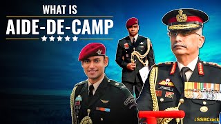 What is ADC  AideDeCamp [upl. by Ardnoyek85]