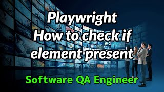 Playwright  how to check if element present [upl. by Lowrie]