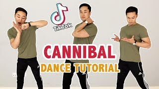 Cannibal Keha Tik Tok DANCE TUTORIAL  Step By Step [upl. by Farman]