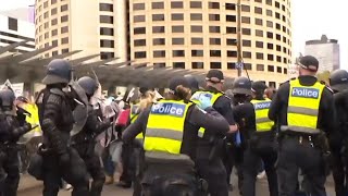 ‘Left wing lunatics’ Protesters slammed over Melbourne expo debacle [upl. by Htaek]