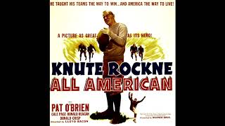 Lux Radio Theater  Knute Rockne All American  Old Time Radio  Ronald Reagan [upl. by Neelsaj]