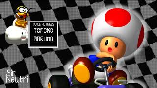 Toad Voice Collection JP  Mario Kart 64 Sound Effects [upl. by Shaver241]