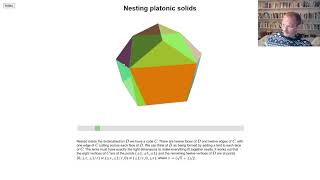 Nesting platonic solids [upl. by Ahtabat]