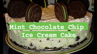 Mint Chocolate Chip Ice Cream Cake [upl. by Conrad]