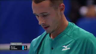 VTB Kremlin Cup 2019 — L Rosol vs J I Londero [upl. by Latsirhc]