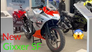 New Suzuki Gixxer SF 2024 😱 Suzuki Gixxer SF 150 2024  Fi Abs Bs6  Bike Look [upl. by Peadar106]