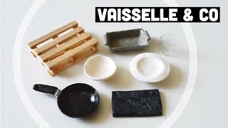 TUTO Vaisselle miniature [upl. by Wieche]