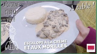 Escalopes à la crème et aux morilles un vrai délice [upl. by Tena305]