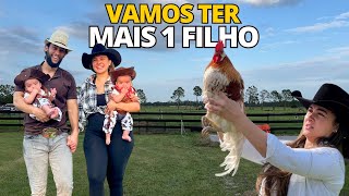 😱 VAMOS TER MAIS 1 FILHO 😱 [upl. by Linneman360]